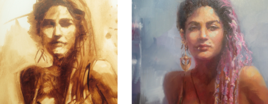 Portrait Painting Class – Online