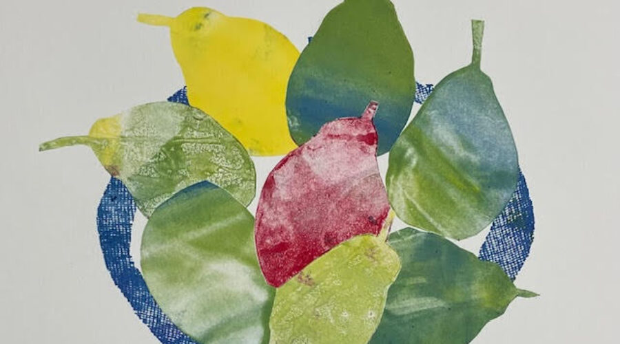 Abstracting with Drawing, Stencil and Monoprint Class