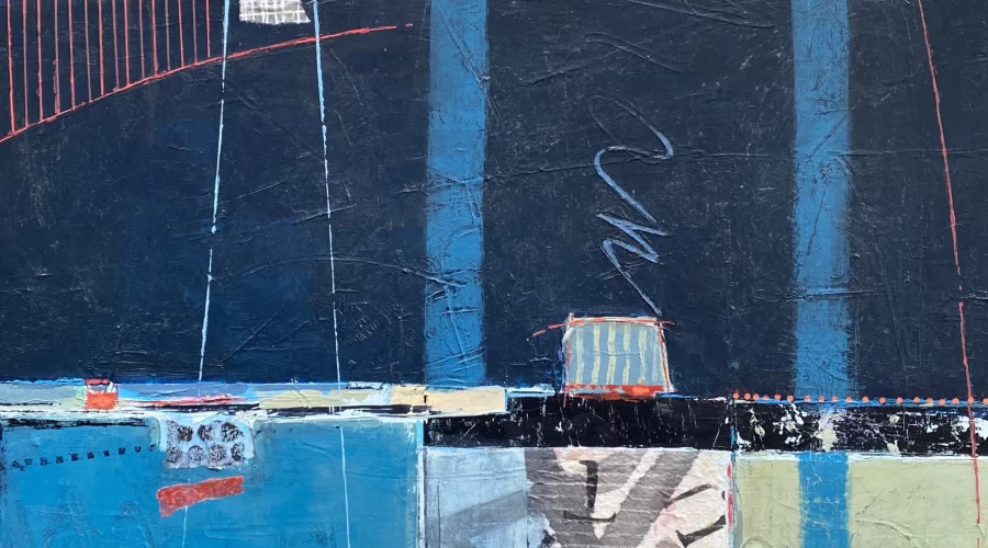 Abstracts in Mixed Media with Acrylics