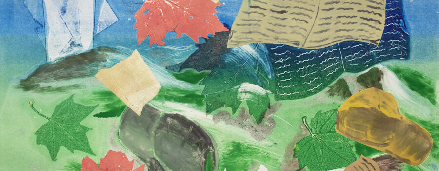 Monotype – Stencil Techniques & Working in a Series
